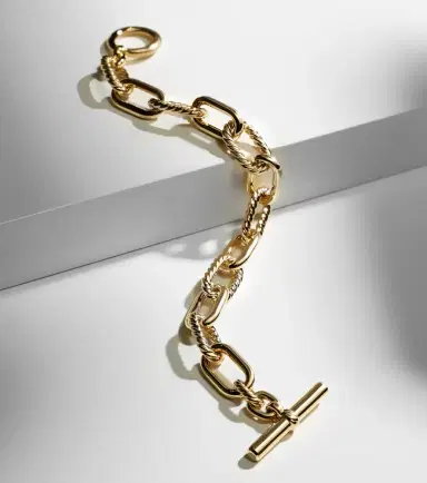 David Yurman DY Madison 18kt gold bracelet | Thumbnail 4