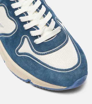 Golden Goose Running Sole suede-trimmed sneakers | Thumbnail 3