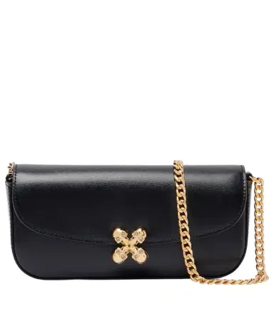 Alexander McQueen Skull Flower Small leather shoulder bag | Thumbnail 1 Alexander McQueen Skull Flower Small leather shoulder bag | Thumbnail 1