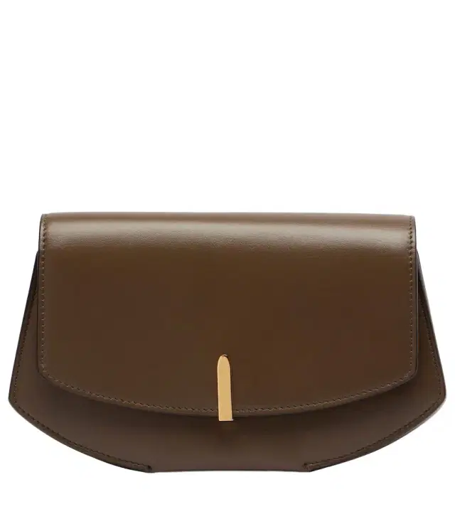 Savette Florence leather clutch