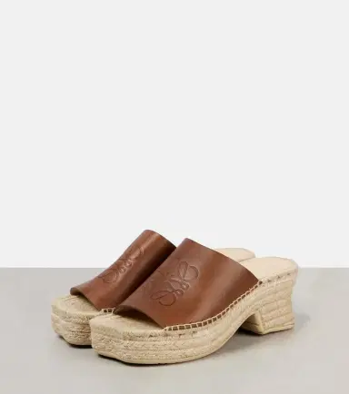 Loewe Paula's Ibiza Petal 80 espadrille mules | Thumbnail 5