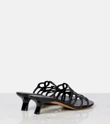 Loewe Paula's Ibiza Petal Anagram leather mules | Thumbnail 5