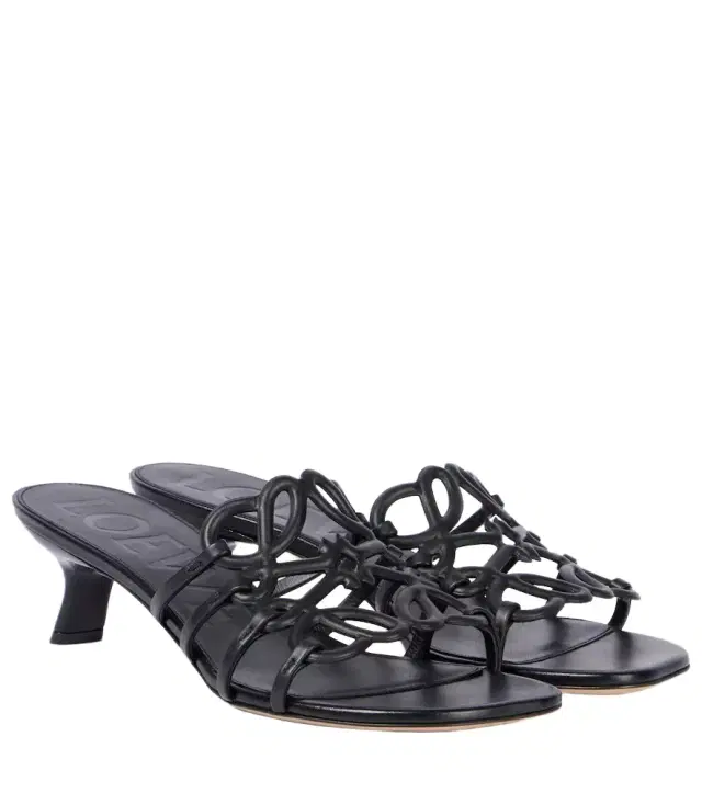 Paula's Ibiza Petal Anagram leather mules