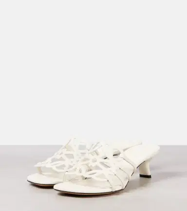 Loewe Anagram leather mules | Thumbnail 2 Loewe Anagram leather mules | Thumbnail 2