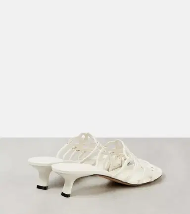 Loewe Anagram leather mules | Thumbnail 4 Loewe Anagram leather mules | Thumbnail 4
