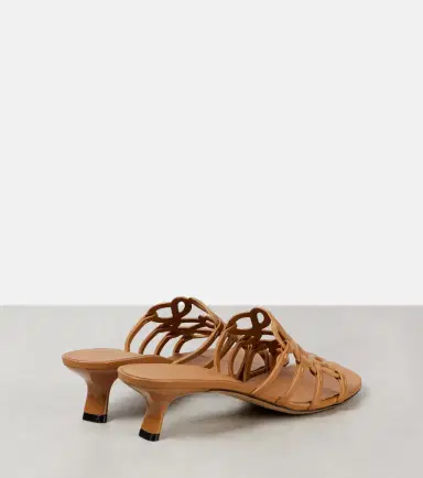 Loewe Paula's Ibiza Petal Anagram leather mules | Thumbnail 2
