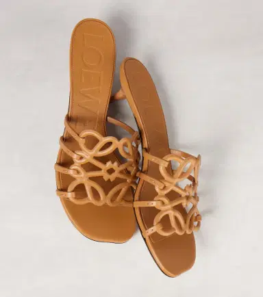 Loewe Paula's Ibiza Petal Anagram leather mules | Thumbnail 3