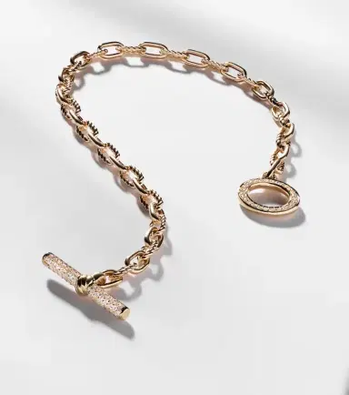 David Yurman DY Madison 18kt gold chain bracelet with diamonds | Thumbnail 4 David Yurman DY Madison 18kt gold chain bracelet with diamonds | Thumbnail 4