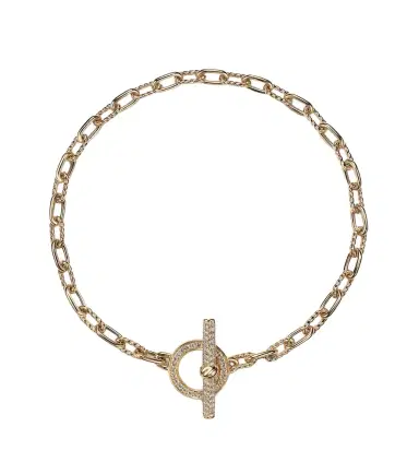 David Yurman DY Madison 18kt gold chain bracelet with diamonds | Thumbnail 1 David Yurman DY Madison 18kt gold chain bracelet with diamonds | Thumbnail 1