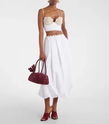 Magda Butrym Brigitte suede shoulder bag | Thumbnail 5 Magda Butrym Brigitte suede shoulder bag | Thumbnail 5