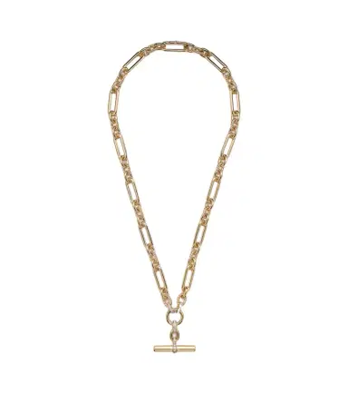 David Yurman Lexington 18kt gold chain necklace with diamonds | Thumbnail 1 David Yurman Lexington 18kt gold chain necklace with diamonds | Thumbnail 1