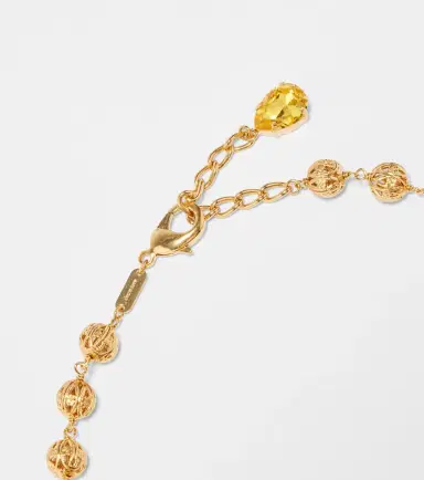 Dolce & Gabbana Taormina embellished pendant necklace | Thumbnail 3