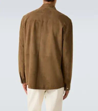 Canali Suede overshirt | Thumbnail 3 Canali Suede overshirt | Thumbnail 3