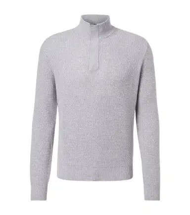 Canali Waffle-knit wool and cashmere sweater | Thumbnail 1 Canali Waffle-knit wool and cashmere sweater | Thumbnail 1