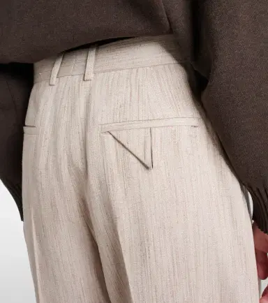Bottega Veneta High-rise tapered pants | Thumbnail 2