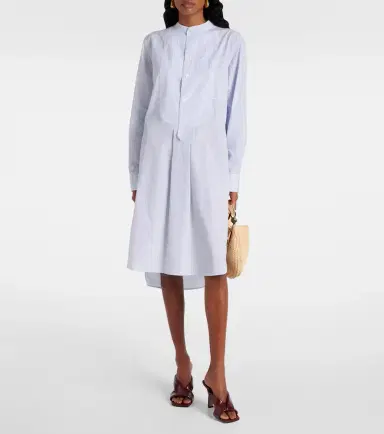 Bottega Veneta Striped cotton shirt dress | Thumbnail 2