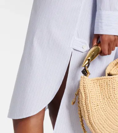 Bottega Veneta Striped cotton shirt dress | Thumbnail 3