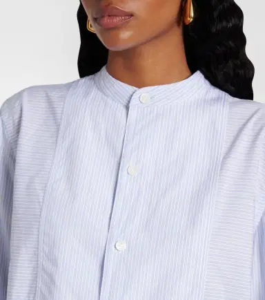 Bottega Veneta Striped cotton shirt dress | Thumbnail 6