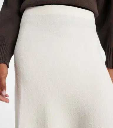 Bottega Veneta Knitted cotton-blend maxi skirt | Thumbnail 3 Bottega Veneta Knitted cotton-blend maxi skirt | Thumbnail 3