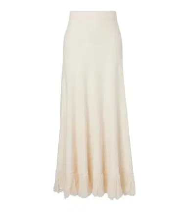 Bottega Veneta Knitted cotton-blend maxi skirt | Thumbnail 1 Bottega Veneta Knitted cotton-blend maxi skirt | Thumbnail 1