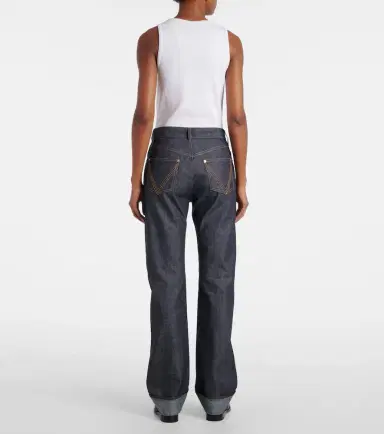 Bottega Veneta Mid-rise straight jeans | Thumbnail 3 Bottega Veneta Mid-rise straight jeans | Thumbnail 3