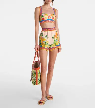Dolce & Gabbana Taormina embellished raffia sandals | Thumbnail 5