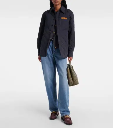 Bottega Veneta Quilted cotton-blend overshirt | Thumbnail 2 Bottega Veneta Quilted cotton-blend overshirt | Thumbnail 2