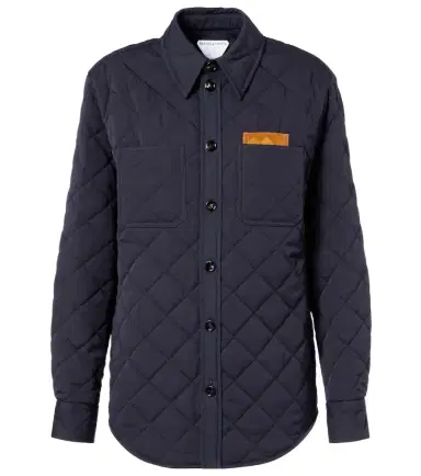 Bottega Veneta Quilted cotton-blend overshirt | Thumbnail 1 Bottega Veneta Quilted cotton-blend overshirt | Thumbnail 1