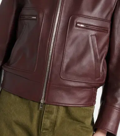Bottega Veneta Shearling-trimmed leather jacket | Thumbnail 6