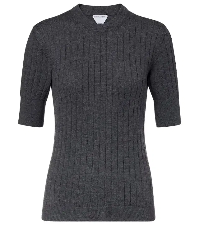 Bottega Veneta Ribbed-knit top