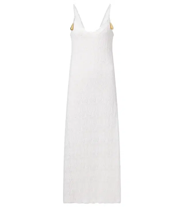 Bottega Veneta Fish Lace cotton and silk maxi dress