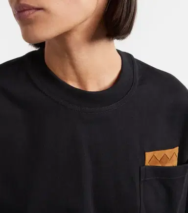 Bottega Veneta Cropped cotton jersey T-shirt | Thumbnail 2 Bottega Veneta Cropped cotton jersey T-shirt | Thumbnail 2