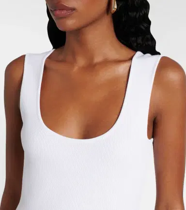 Bottega Veneta Chain-detail ribbed-knit midi dress | Thumbnail 3