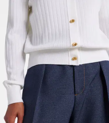 Bottega Veneta Knot ribbed-knit wool cardigan | Thumbnail 6 Bottega Veneta Knot ribbed-knit wool cardigan | Thumbnail 6