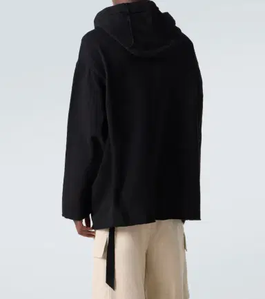 Rick Owens Cotton jersey hoodie | Thumbnail 4