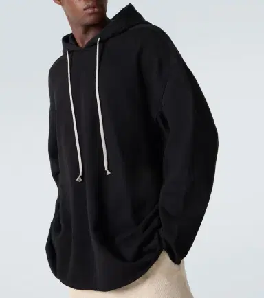 Rick Owens Cotton jersey hoodie | Thumbnail 5
