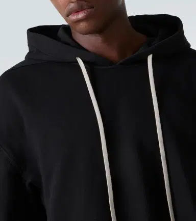Rick Owens Cotton jersey hoodie | Thumbnail 6