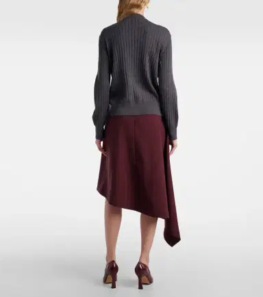 Bottega Veneta Knot ribbed-knit wool cardigan | Thumbnail 4 Bottega Veneta Knot ribbed-knit wool cardigan | Thumbnail 4
