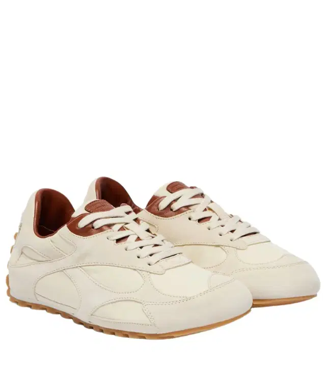 Bottega Veneta Orbit Flash suede-trimmed sneakers