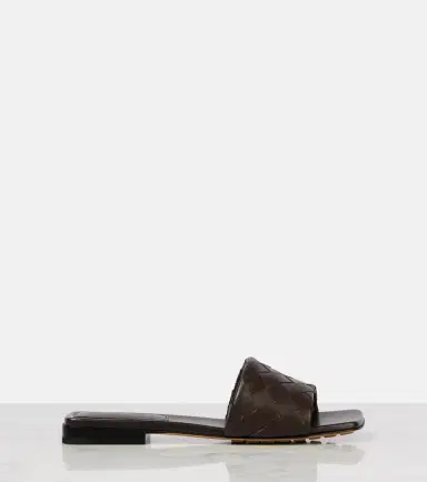 Bottega Veneta Parco Intrecciato leather mules | Thumbnail 2