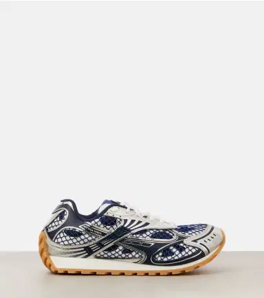 Bottega Veneta Orbit leather-trimmed sneakers | Thumbnail 2