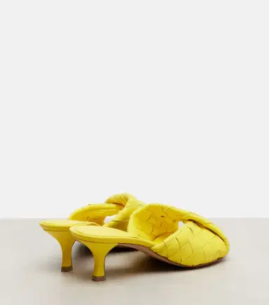 Bottega Veneta Blink 50 Intrecciato leather mules | Thumbnail 3