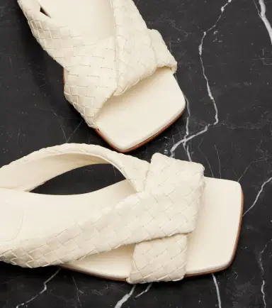 Bottega Veneta Riva Intrecciato leather sandals | Thumbnail 4