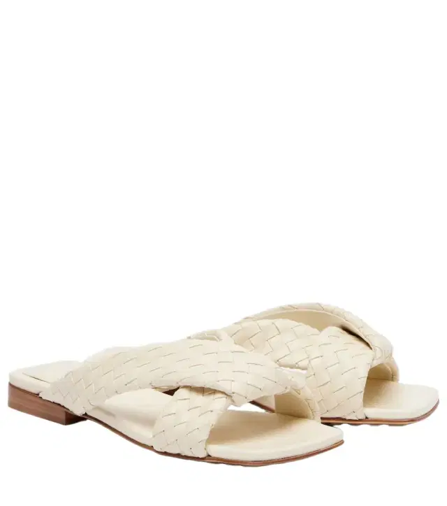 Bottega Veneta Riva Intrecciato leather sandals