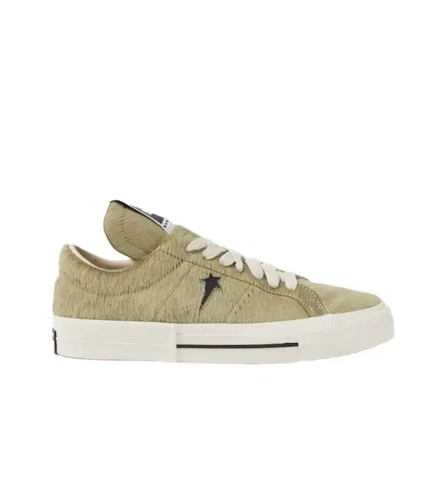 Rick Owens x Converse calf hair sneakers