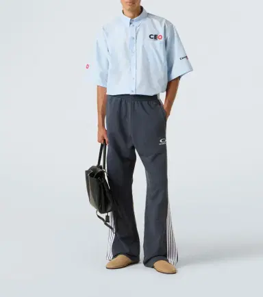 Balenciaga Oversized cotton poplin shirt | Thumbnail 4 Balenciaga Oversized cotton poplin shirt | Thumbnail 4