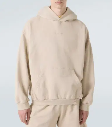 Balenciaga Logo cotton fleece hoodie | Thumbnail 3 Balenciaga Logo cotton fleece hoodie | Thumbnail 3