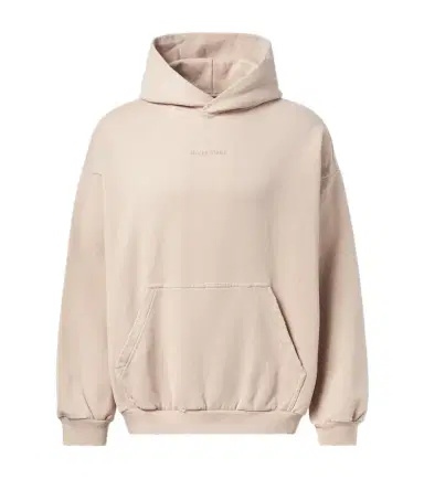 Balenciaga Logo cotton fleece hoodie | Thumbnail 1 Balenciaga Logo cotton fleece hoodie | Thumbnail 1