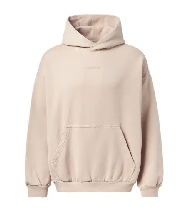 Balenciaga Logo cotton fleece hoodie