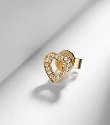 Sophie Bille Brahe 18kt gold earring with diamond | Thumbnail 3 Sophie Bille Brahe 18kt gold earring with diamond | Thumbnail 3
